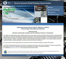 SCC Hybrid Automotive Website